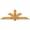 Ekena Millwork Redmond Rough Sawn Timber Gable Bracket, Western Red Cedar, 72"W x 24"H x 2"D x 6"F, 8/12 Pitch GBW072X24X0206RED00RWR - alternate 1